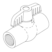 (image for) CHATTANOOGA M4 DRAIN VALVE (1/2")