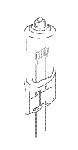 (image for) ADEC 371 LAMP (HALOGEN 17V, 95W)