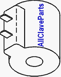 Midmark M9 COIL (VENT VALVE)