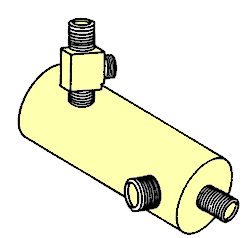 (image for) OCR BELLOWS AIR VALVE HOUSING ASSEMBLY (Ser #1001 to #2931)