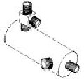 (image for) OCR BELLOWS AIR VALVE HOUSING ASSEMBLY (Ser #5671 to #15049)