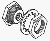 Midmark M7 THERMAL DIAPHRAGM BELLOWS ASSEMBLY