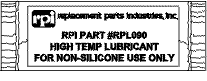 (image for) HIGH TEMP LUBRICANT