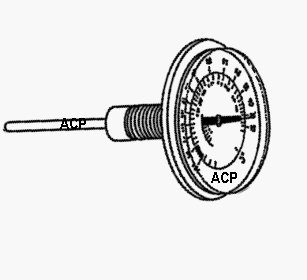 V-8000 DIAL THERMOMETER