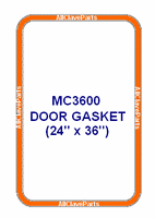 (image for) MC3600 DOOR GASKET (DOOR SEAL)