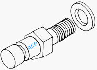 (image for) LFI & LF+ SPRING RETAINER WITH WASHER