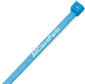 (image for) Midmark M11D Ultraclave CABLE TIE - HIGH TEMP (4" - AQUA)