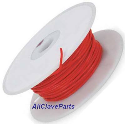 (image for) Autoclave HIGH TEMPERATURE WIRE (RED) 14 AWG