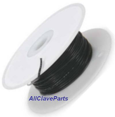 (image for) Autoclave HIGH TEMPERATURE WIRE (BLACK) 14 AWG