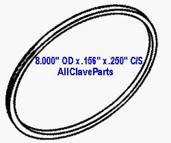 (image for) Dynaclave 613R (576A) DOOR GASKET (Door Seal)