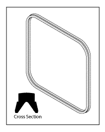 Guranteed High Quality V116 Door Gasket