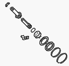 (image for) 20" Small-Gravity Stage I VALVE REPAIR KIT - 3/8