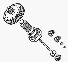 (image for) 16" Small-Vacumatic Stage I VALVE STEM ASSEMBLY (3/4")