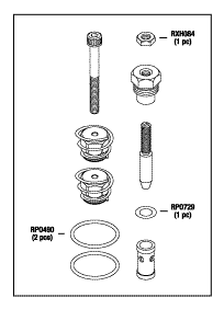 (image for) Century V116 CHECK VALVE & FLOW CONTROL KIT
