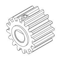 (image for) Peri Pro II DRYER DRIVE GEAR