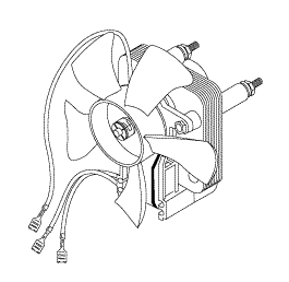 (image for) Peri Pro II DRYER FAN & MOTOR ASSEMBLY