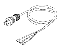 (image for) CHATTANOOGA M4 HOSPITAL GRADE POWER CORD (HARD WIRED)