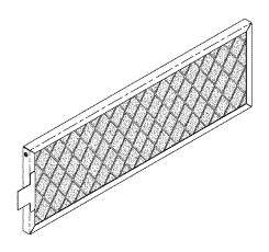 (image for) SC10 AIR FILTER (9.87" Long x 3.25" Wide)