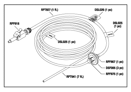 (image for) Cavitron® G131 WATER SUPPLY LINE ASSEMBLY