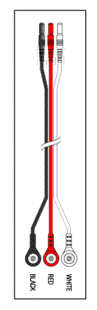 3 Leadwire Set with Snap End