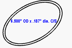 (image for) Chemiclave E DOOR GASKET (Door Seal)