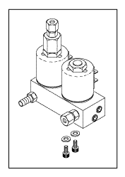 (image for) Midmark M9D FILL & VENT VALVE ASSEMBLY (COMPLETE)
