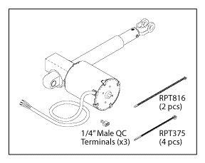 (image for) 419 BACK & FOOT ACTUATOR