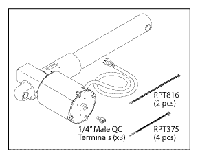 (image for) 411 BASE & TILT ACTUATOR