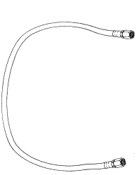 (image for) 113 RETURN HOSE KIT (BASE TO TILT)