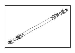 (image for) 106 HOSE ASSEMBLY KIT (Serial #s > 37940 & J1000-J1049)