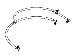 (image for) 305 RETURN HOSE (MOTOR/PUMP TO TOP OF HYDRAULIC CYLINDERS)