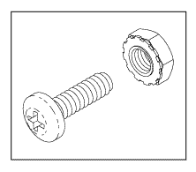 (image for) Midmark M11 PCB GROUND SCREW KIT Fits Models M11-001 thru -019