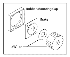 (image for) 419 BRAKE & COUPLER KIT