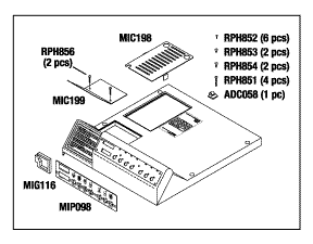 (image for) Midmark M9 TOP COVER KIT M9-001 Thru M9-019