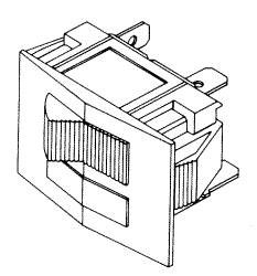 (image for) 105 HEATER SWITCH (RED)