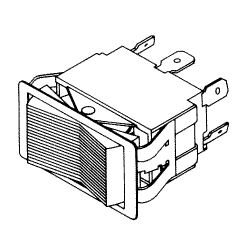 (image for) 117 ROCKER SWITCH (CONTROL BOX)