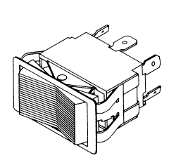 (image for) 317 ROCKER SWITCH (CONTROL BOX)