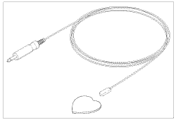 (image for) (IWS) 4300 SKIN TEMPERATURE PROBE (Disposable) (Package of 10)