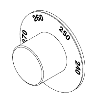 (image for) Magnaclave TEMPERATURE KNOB & FACEPLATE