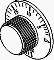 (image for) Midmark M7 TIMER KNOB (Fits Original Midmark M7 Timers Only)