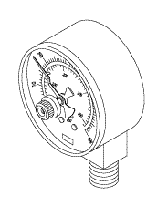 (image for) Midmark M9D PRESSURE TEST GAUGE