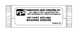 (image for) Stryker 940 Cast Cutter BEARING GREASE