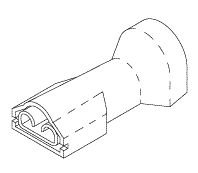 (image for) CHATTANOOGA SS2 QC TERMINAL (1/4 FEMALE)