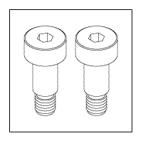 (image for) STERRAD 100NX ELECTRODE SPACER (BOTTOM) SHOULDER SCREW