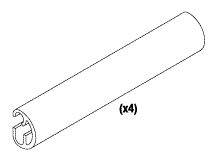 (image for) STERRAD 100NX SHELF HANDLE (EXTRUSION)