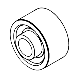 (image for) Stryker 811 Autopsy Saw REAR BEARING