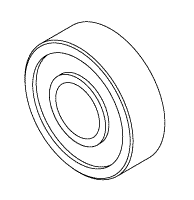 (image for) Stryker 941 Cast Cutter FRONT BEARING