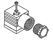 (image for) EZ10 WIRE CONNECTOR WITH GASKET