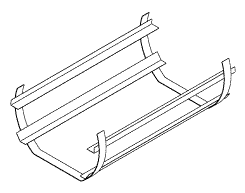 (image for) 3870E TRAY HOLDER (STAINLESS STEEL)