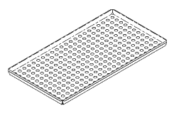 (image for) 3870E TRAY (LARGE) (STAINLESS STEEL)
